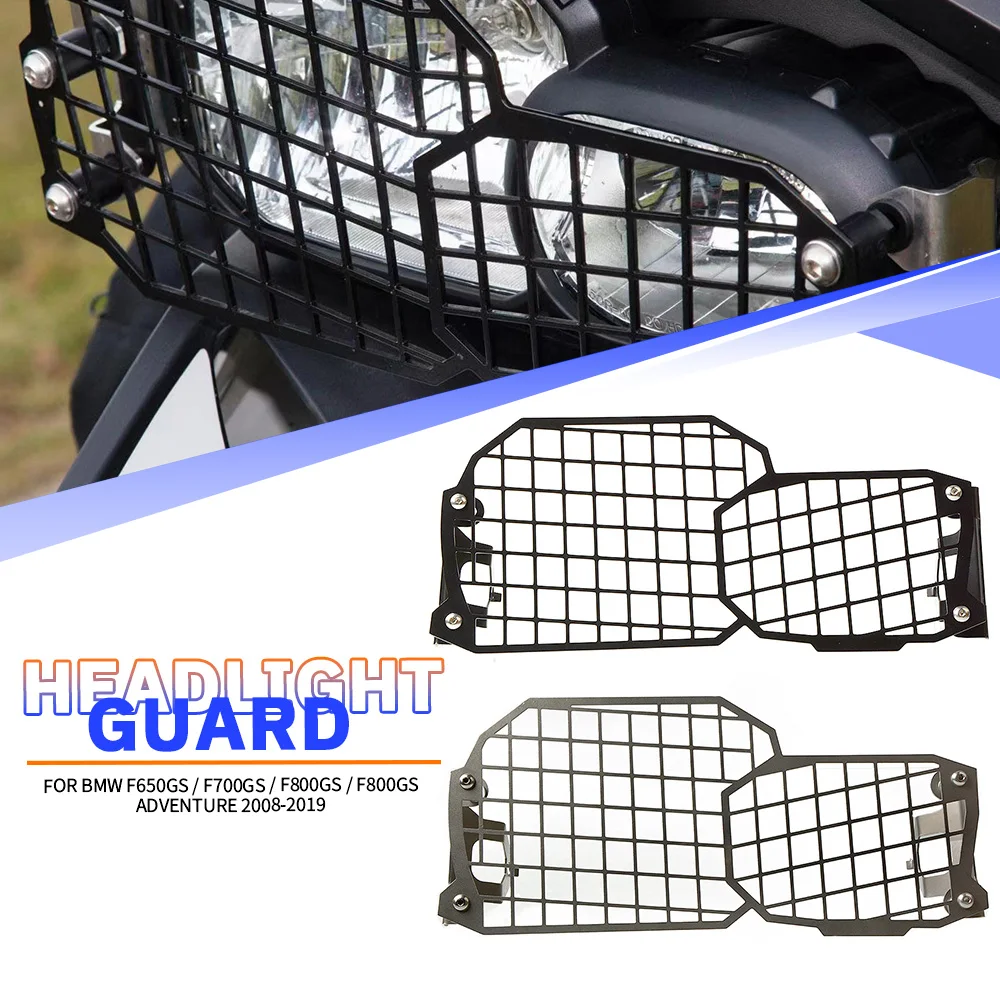 

FOR BMW F650GS F700GS F800GS F800GS Adventure Stainless Steel Motorcycle Accessories Front Headlight Guard Cover 2008-2018 2019