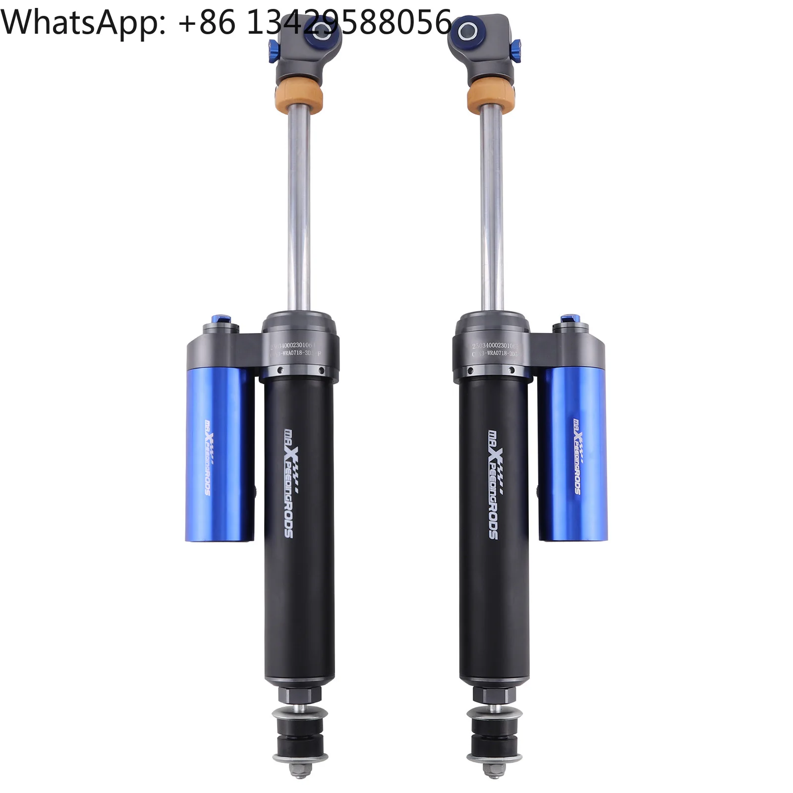

MaXpeedingrods Adjustable Remote Reservoir Off-Road Shocks Front 1-3" Lift for Jeep Wrangler JK 2007-18