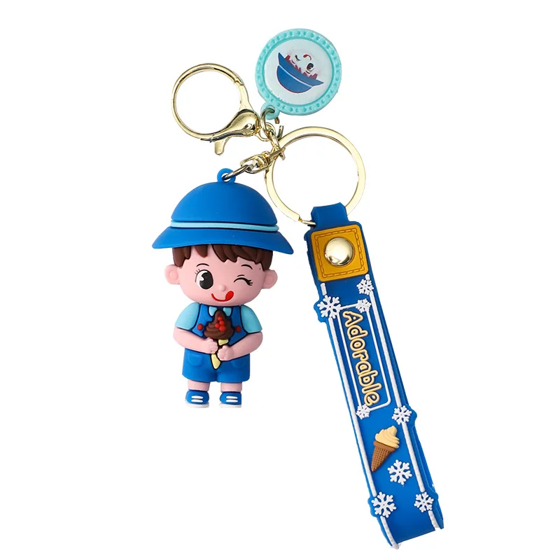 Miniso милая подвеска-брелок для девочек, креативная 3D-фигурка, школьная сумка для пары, подвеска-брелок