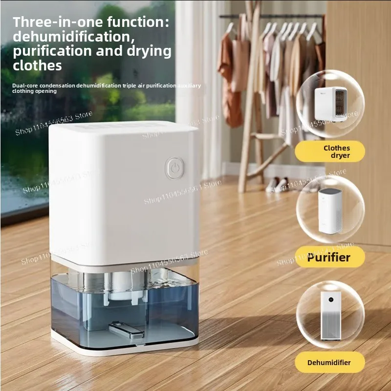 Dehumidifier Home Bathroom Office Small Dehumidifi Silent
