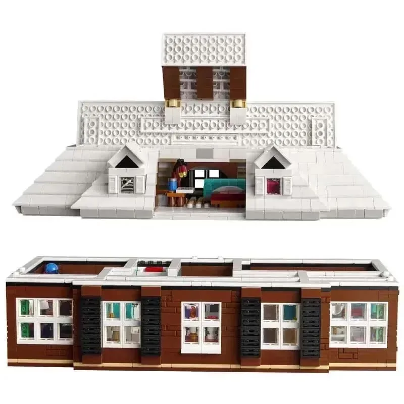 3955 PCS Alleen Thuis Huis Model Bouwstenen Bricks Educatief Speelgoed Voor Jongen Kinderen Verjaardagscadeautjes Compatibel 21330