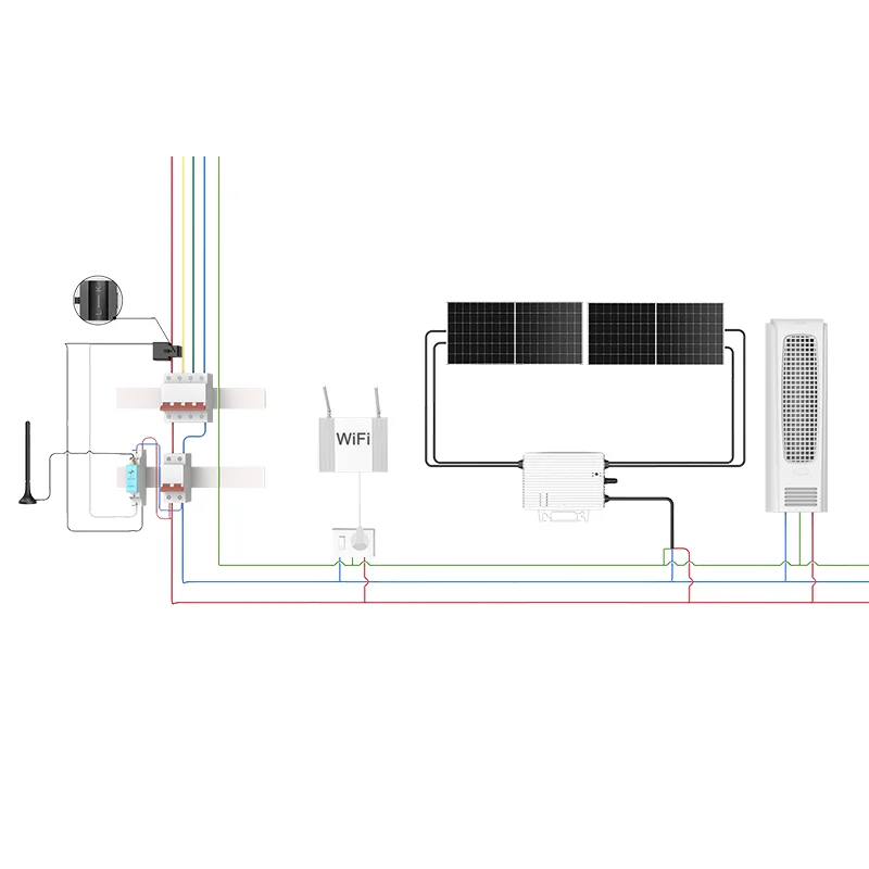 1000W Micro Inverter Zero-Export Meter Solution IP67 On-Grid Microinverter view 2