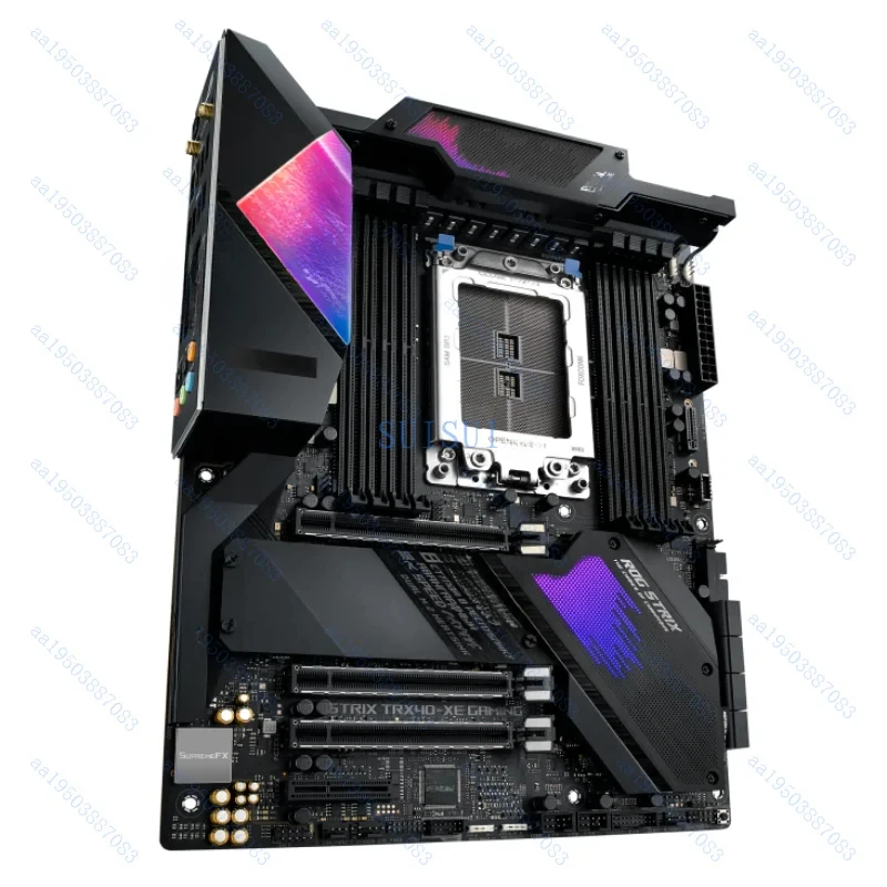 USED For ASUS ROG STRIX TRX40-XE GAMING motherboard sTRX4 8*DDR4 256G ATX Tested ok