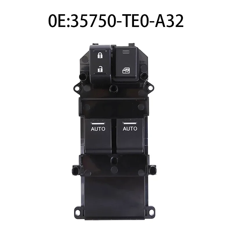 New OE:35750-TE0-A32 Suitable for Honda two-door coupe window switch glass switch
