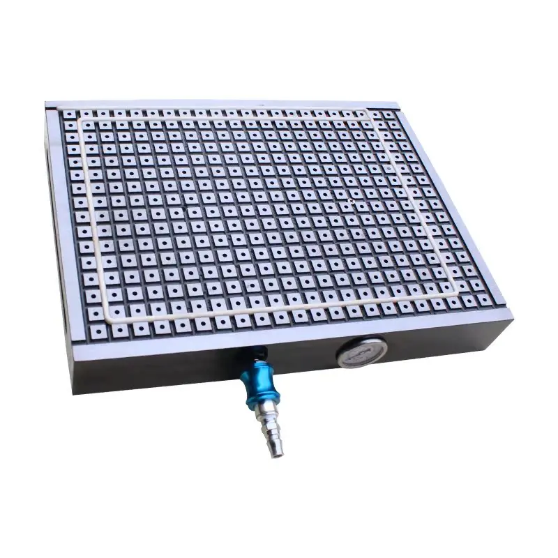 Vacuum suction cup industrial processing center aluminum copper plate, strong adsorption platform accessories
