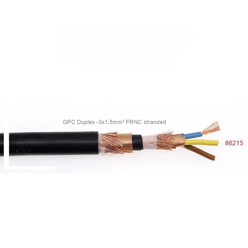 86215 Power Cord Fever Audio GPC-3x1.5 Square