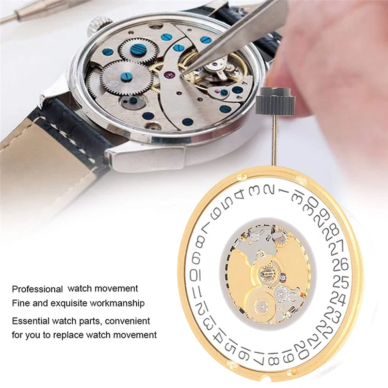 

955.112 Movement V8 ETA955.112 955112 Quartz Watch Movement with Calendar Plate High-Precision Mechanical Watch Movement