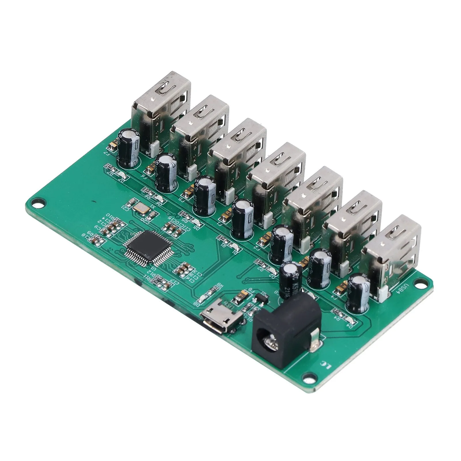 USB2.0 Hub Module 1 to 7 Port Drive Free Expansion Board for Windows for Linux for Android