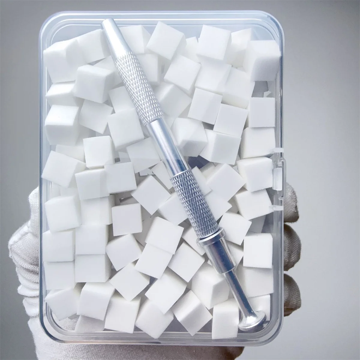 1 conjunto/2 pçs fluorescente pat gel transferência cola arco-íris cores brilhantes uv & led unha polonês gel salão 1 caixa pat esponja clipe diy y2k