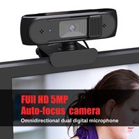 S2AF Mini Computer Video Computer Camera 5 Million Aautofocus Supports 720P 1080P Video Webcam PC