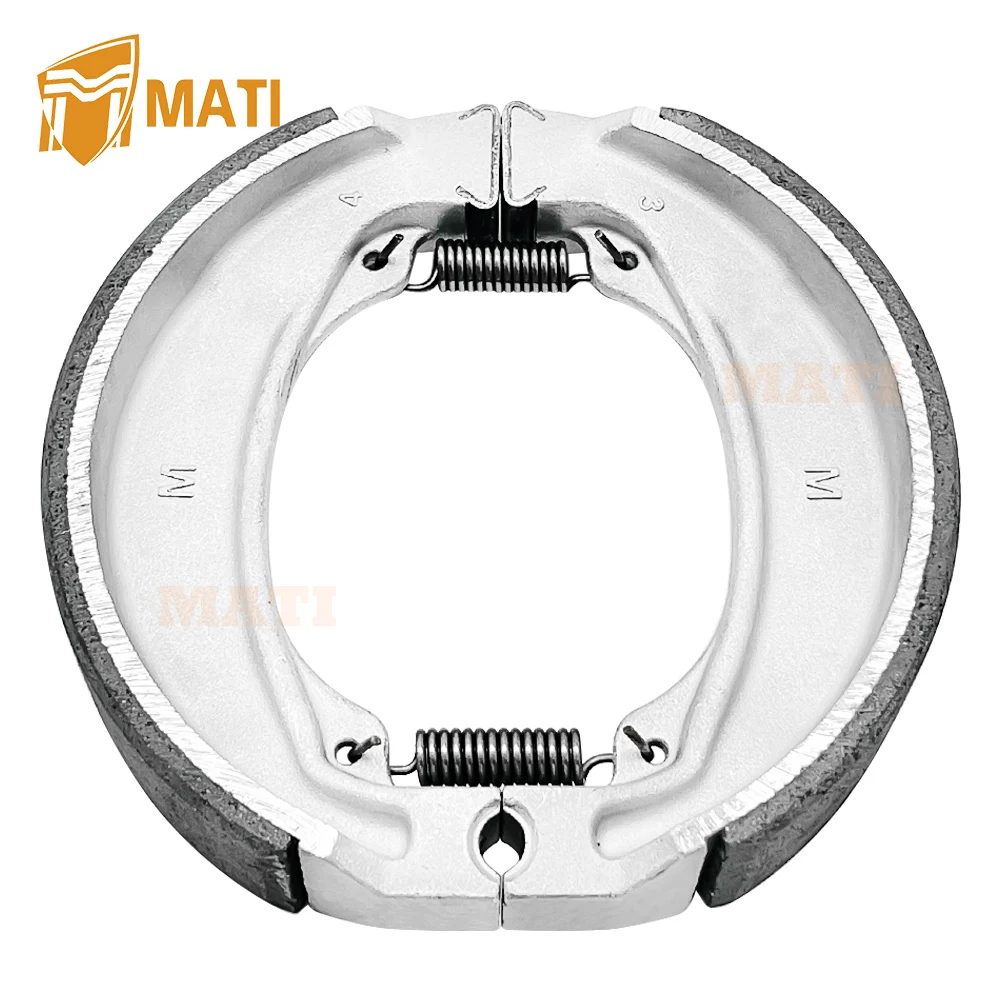 M MATI Rear Brake Shoes for Honda Recon 250 TRX250EX TRX250X TRX250 1997-2022 06430-HM8-A10 06430-HM8-A00