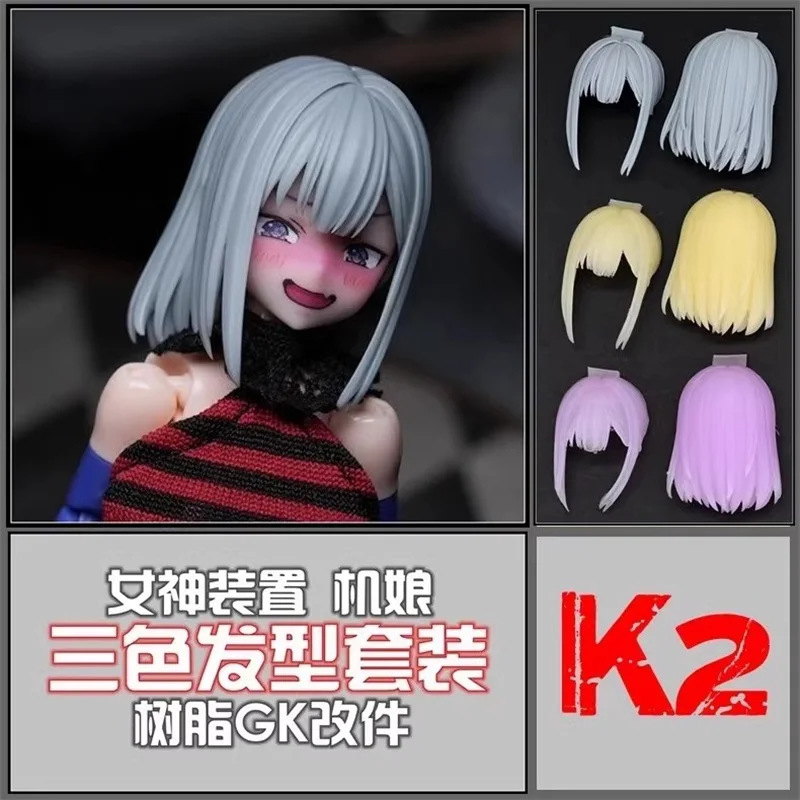 SH STUDIO 1/12 Soldier Goddess Device Three Color K2 Group Hair Style Resin GK Model Toy Accessories In Stock