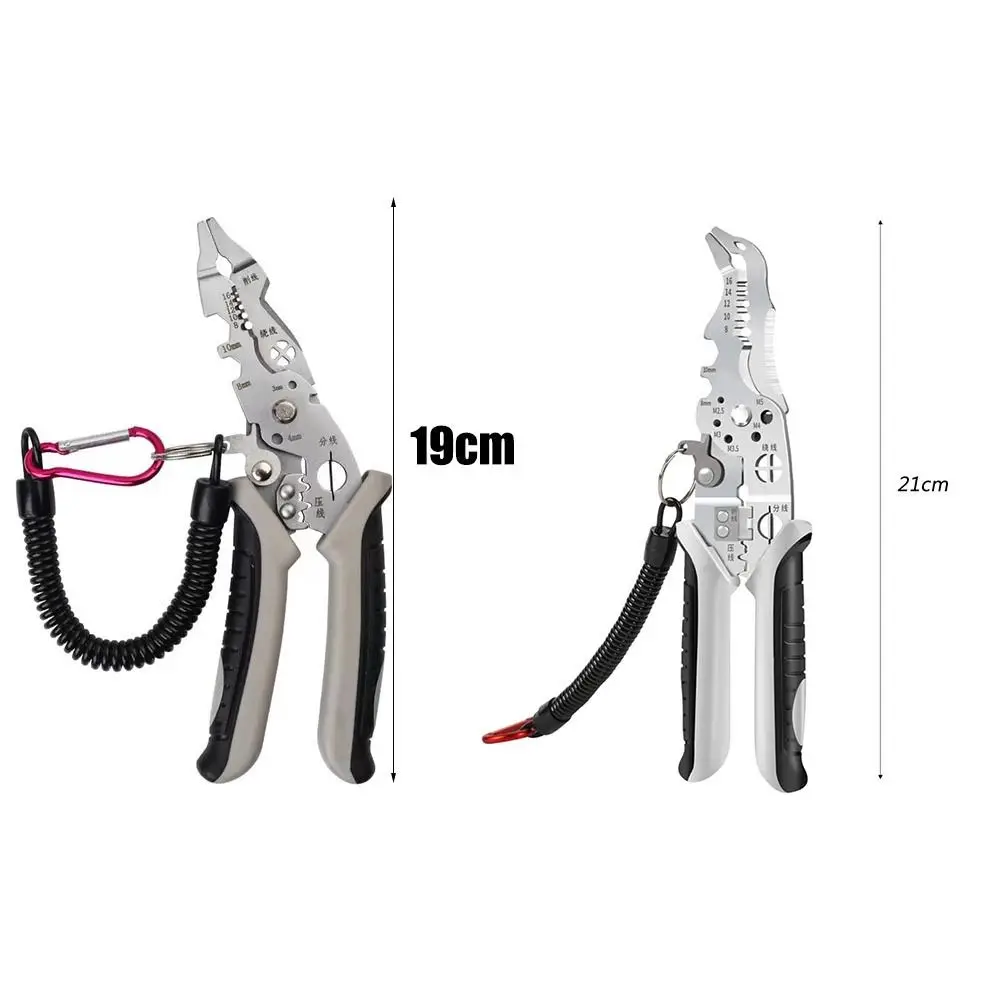 Cutting Crimping Splitting Wire Strippers Portable Multifunctional Elbow Wire Stripper Tool Wire Cutter
