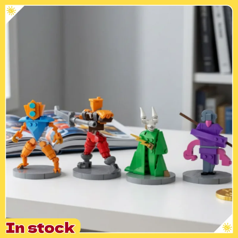 

Slay The Spire Building Blocks Toy Set Ironclad Silent Hunter Collectible Model For Game Enthusiasts Home Decor Birthday Gift