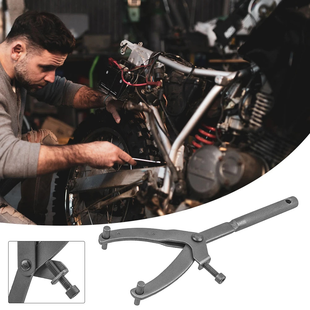 

Y-Type Flywheel Wrench Adjustable Belt Pulley Clutch Spanner Magneto Clutch Disassembly Assembly Tool Scooter Moped Maintenance