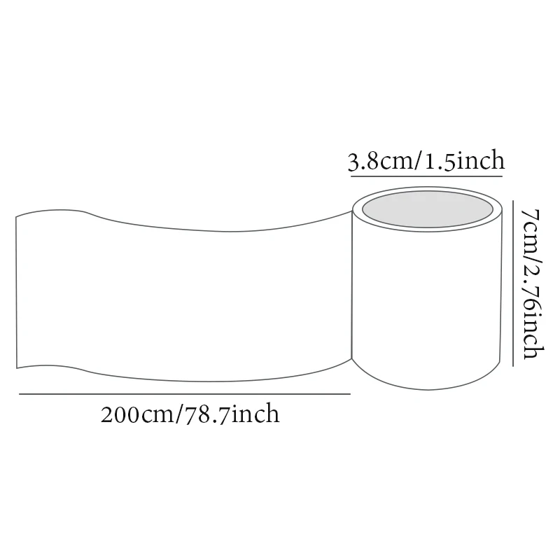 Mr Paper 2Rolls/bag Greenery Theme Extra Long Recycled PET Tape Masking Tape Handbook DIY Material Tape