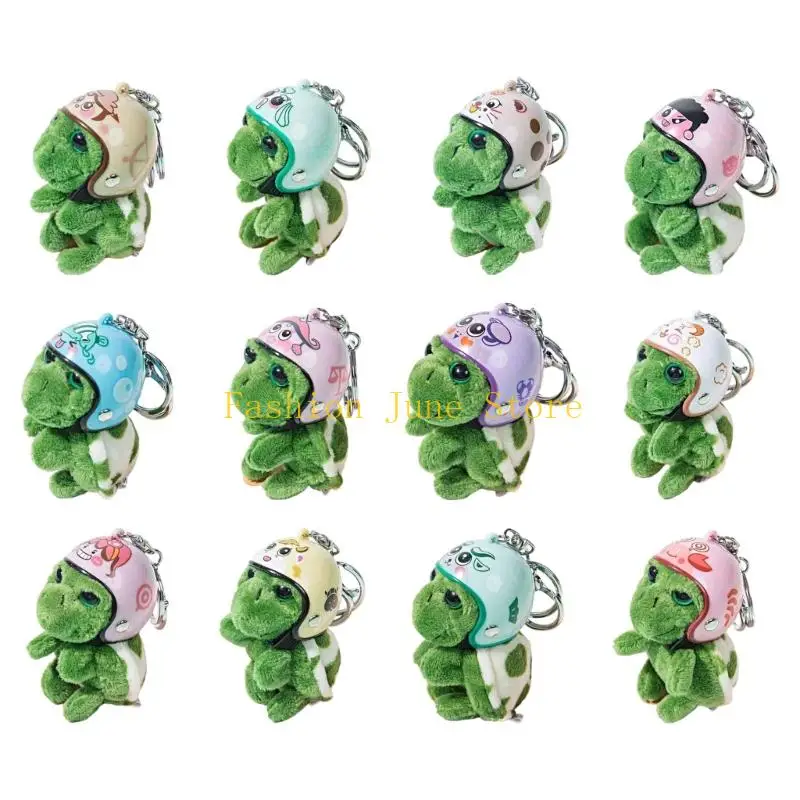 N5KA Helmet Turtles Keychain Zodiacs Designs Accessories For Friend Gift And Daily Wear