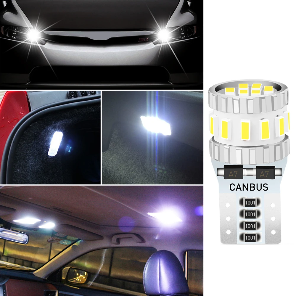 Лампа Canbus W5W T10 для автомобилей Renault Duster, Laguna 2, Captur, Megane 2, Logan, Koleos Лампа Canbus W5W T10 для автомобилей Renault Duster, Laguna 2, Captur, Megane 2, Logan, Koleos