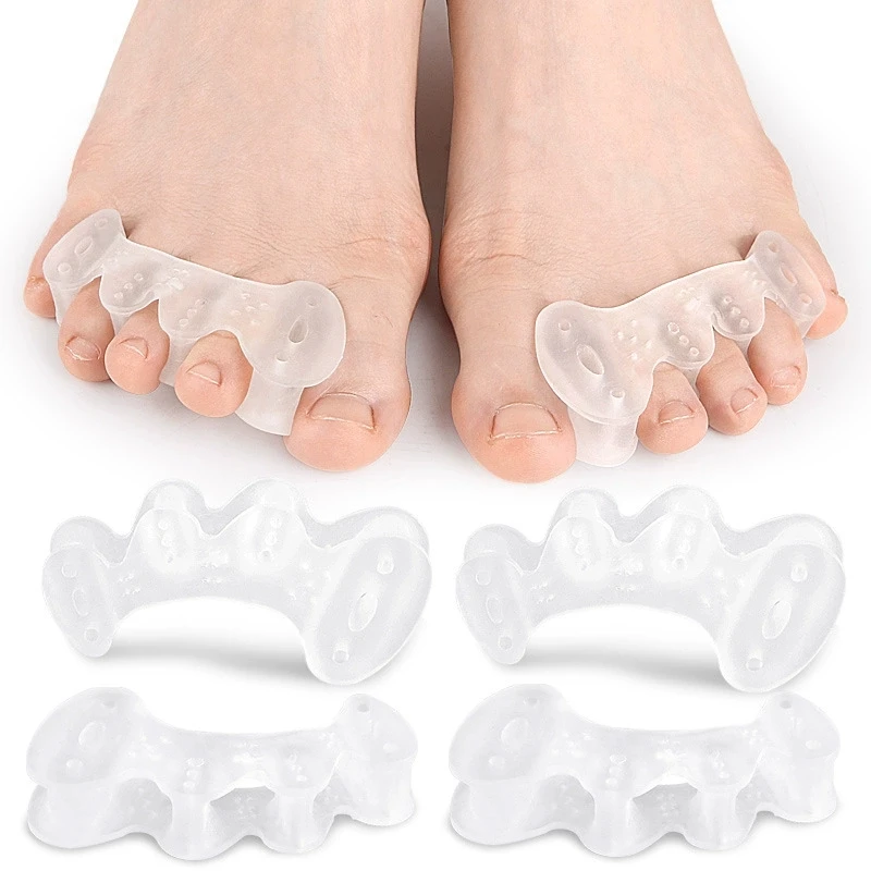 

1/2/5/10Pairs Toes Separator Suitable Bunion Corrector Finger Gel Straightener Spacers Stretchers Care Tool Protector Correction