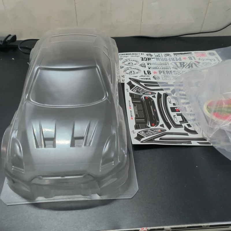 TC330 1/10 LB Nissan GTR R35-RR 3.0 RC Body Shell, 200mm x 257mm Tamiya TT01 TT02 HPI LC