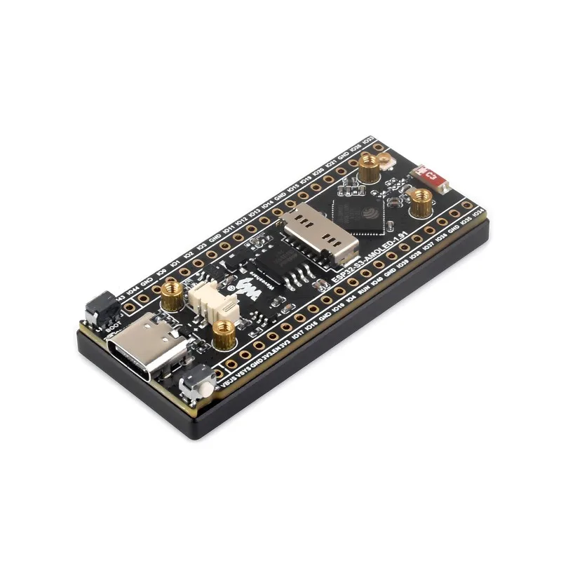 ESP32-S3 1.91inch AMOLED Display Development Board screen support wifi/bluetooth CNC case Accelerometer and gyroscope sensors