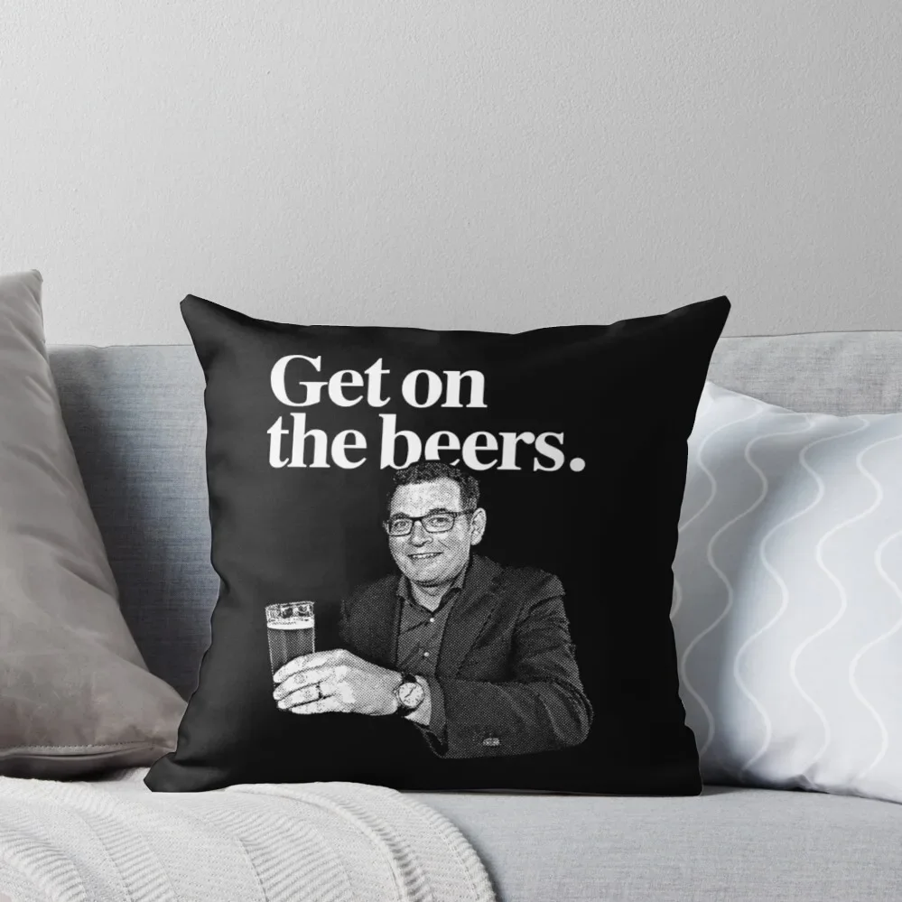 

Get On The Beers Throw Pillow Luxury Pillow Cover Decorative Sofa Cushions Throw Pillow Pillows Aesthetic