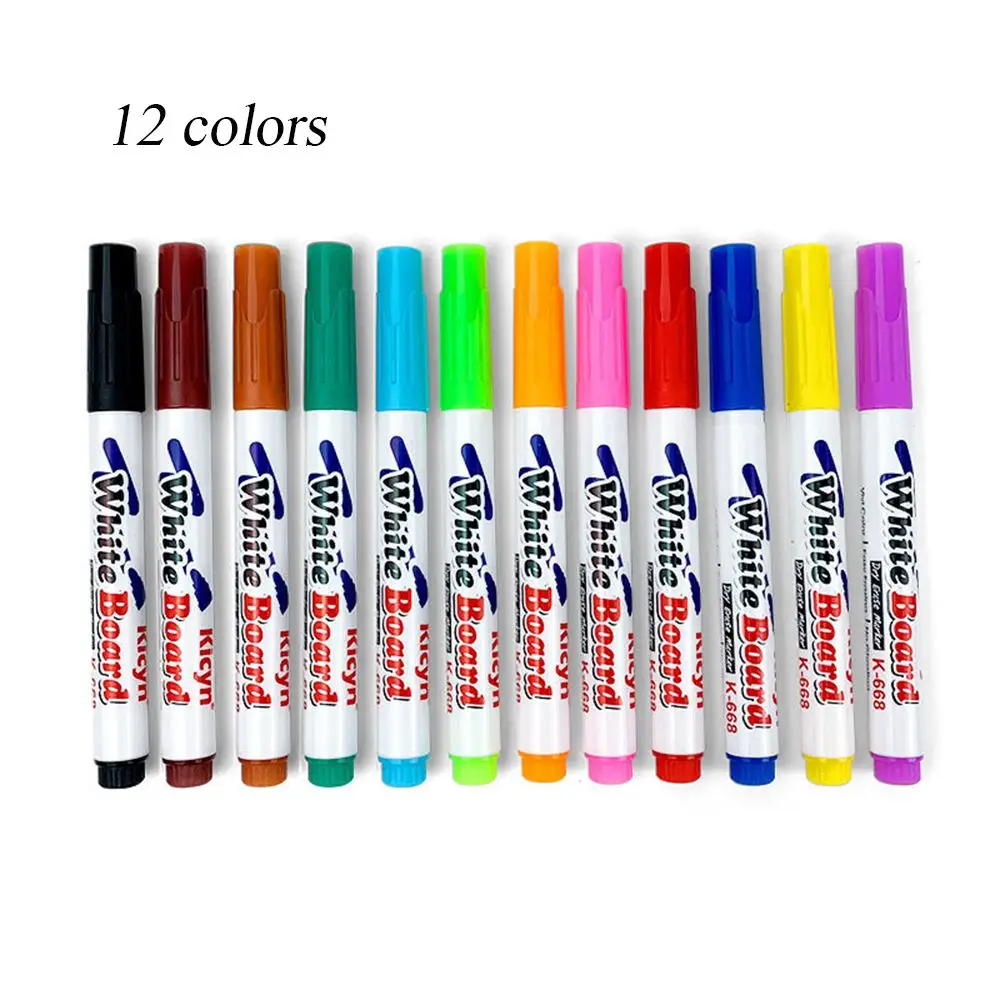 Early Education  Floating Water Drawing Erasable Floating Pen Whiteboard Markers Doodle Pen Magical Water Painting Pen
