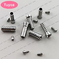 10 Uds. Para Nobelbiocare Dentium Osstem Straumann ITI sistema Adin cilindro temporal de titanio Ti MU manga multiposición