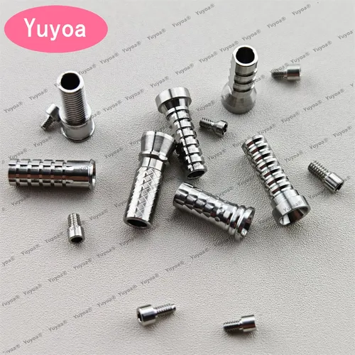 10 Uds. Para Nobelbiocare Dentium Osstem Straumann ITI sistema Adin cilindro temporal de titanio Ti MU manga multiposición