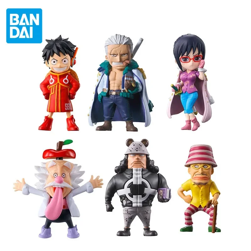 

BANDAI Genuine Gashapon One Piece Devil Fruit Vol 17 Luffy Tashigi Smoker Anime Action Figures Toys For Boys Girls Gift Model