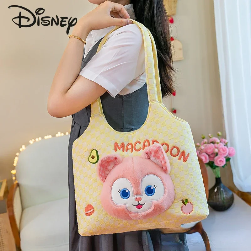 Disney-Bolso de mano de muñeca para mujer, bolso de compras de alta calidad, pequeño, fresco y versátil