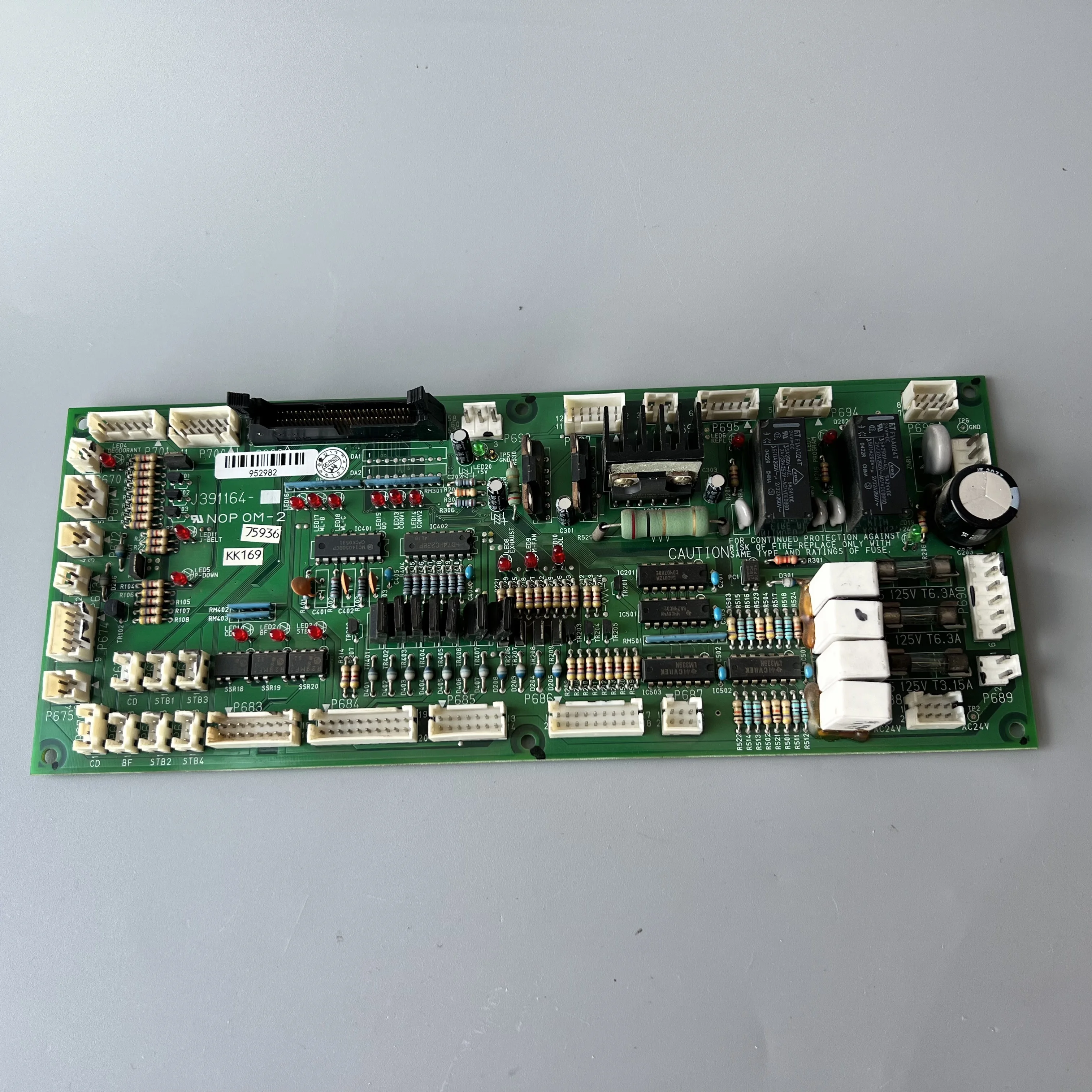 Used Noritsu Control PCB J391164 for QSS 33 series digital minilabs