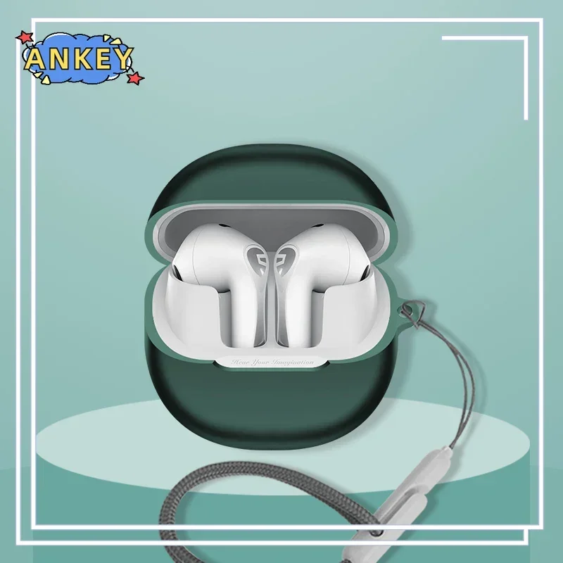 for SoundPEATS Air5 Lite Case Protective Silicone Cute Cartoon Covers Ring Bluetooth Earphone Shell Headphone Portable