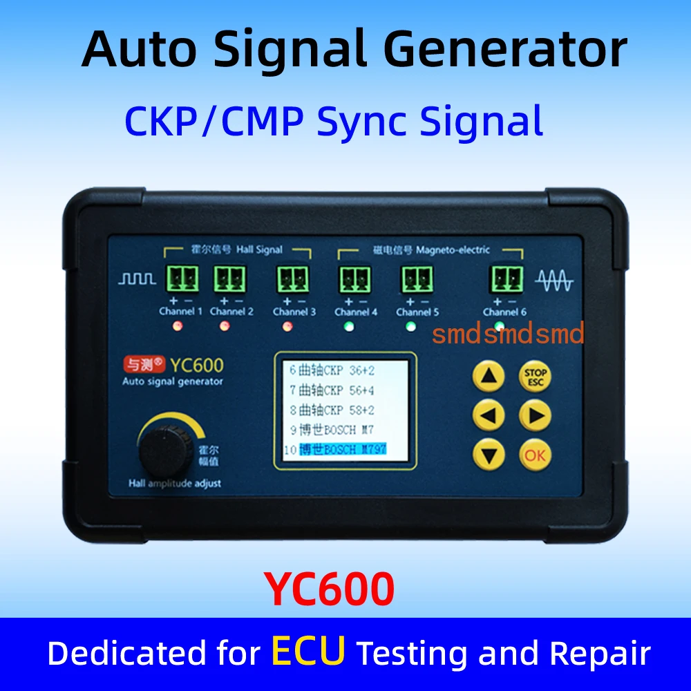New Vehicle Synchronized Crankshaft Camshaft Signal Generator Motorcycle Auto Car CKP CMP Signal Simulator Generator