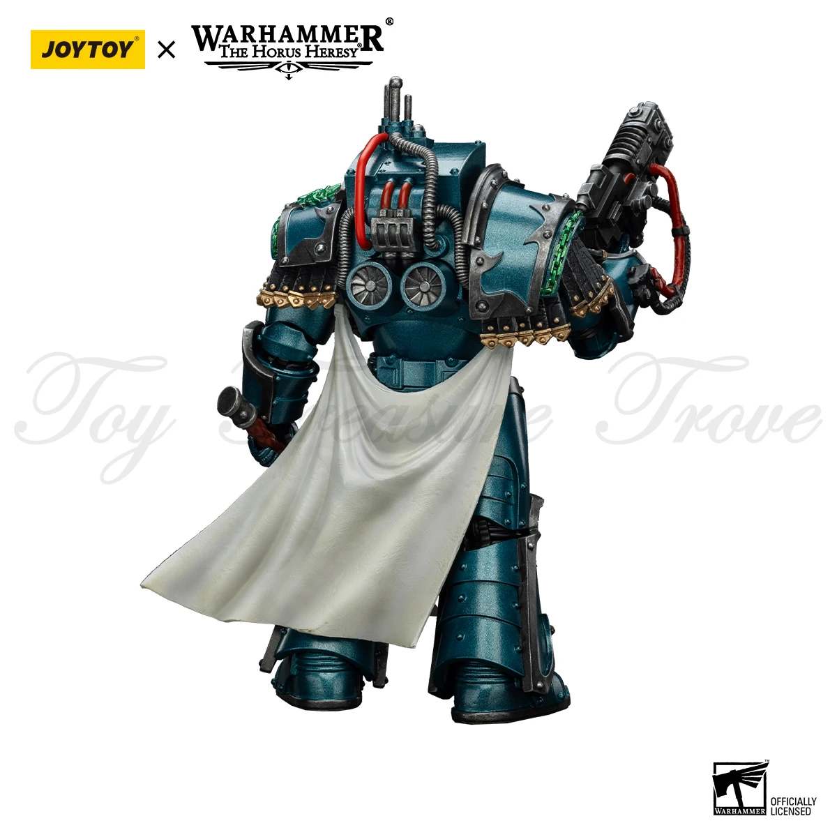 [متوفر] مجسمات الأكشن JOYTOY Warhammer 30k 1/18 Alpha Legion Legion Praetor in Cataphractii Terminator Armor