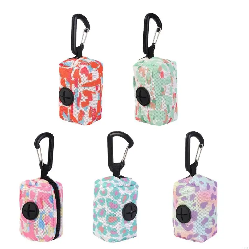 Portable Dog Poops Bags Leak Proof Pet Waste Bags Fashion Pet Poops Bags for Travel and Daily Dog Walking Needs