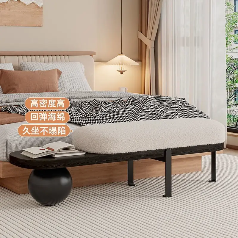 Door shoe change stool Household shoe stool Entering the door Entrance Light luxury can sit shoe stool Entering the home