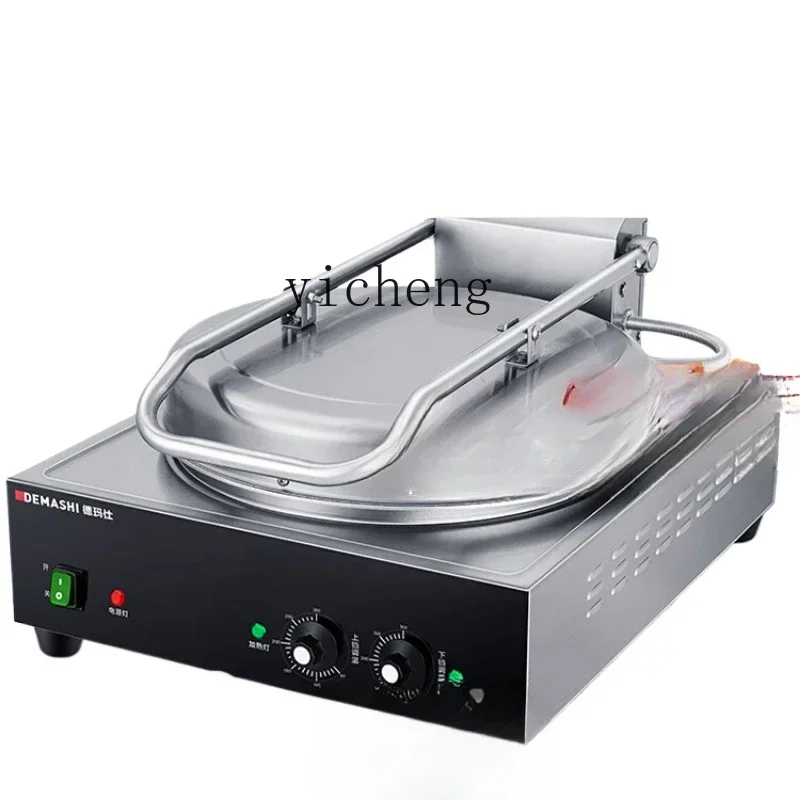 Commercial Electric Baking Pan Desktop Double Side Heating Pancake Oven Electric Heating Cookie Baking Machine