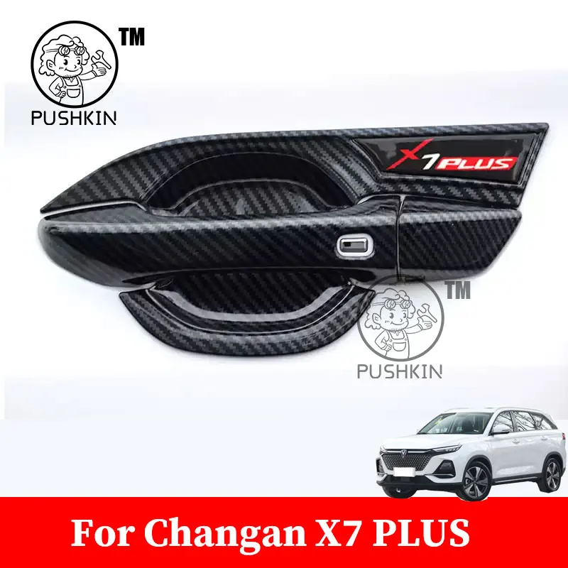 

Для Changan X7 PLUS 2024 2025 крышка дверной ручки хромированная накладка внешние детали автоаксессуары