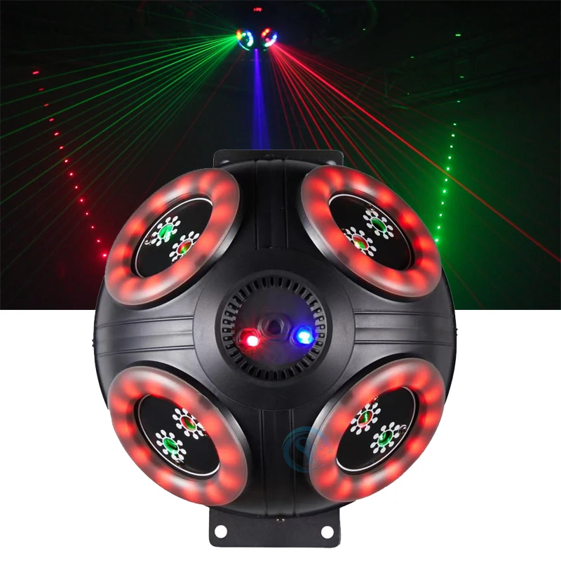 led cogumelo lampada movendo cabeca projecao luz rgb 3in dmx voz controle para discoteca stage party dj profissional 01