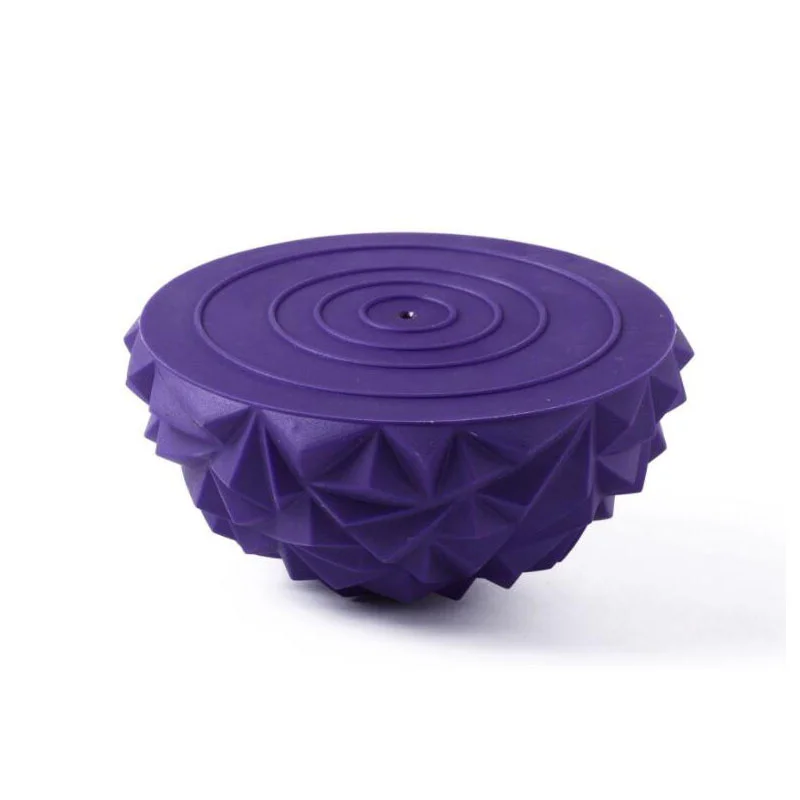 Estera de masaje hemisférica de entrenamiento táctil sensorial de PVC, pelota de equilibrio para Yoga, Fitness, juguetes para niños, pelota de erizo de piña Durian