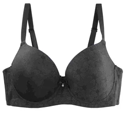 DaiNaFang Sexy Black White Grey Burgundy Khaki Bras Bow 36/80 38/85 40/90 42/95 44/100 46/105 48/110 CDE Plus Size Lingerie
