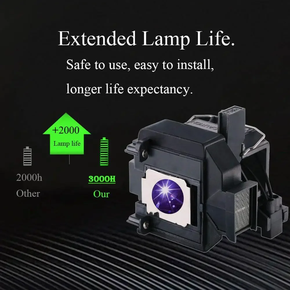 عالية الجودة V13H010L69 ELPLP69 مصباح بروجيكتور لإبسون EH-TW8000/EH-W9000/EH-TW9000W/EH-TW9100/EH-TW8100/EH-TW8200/EH-TW9200