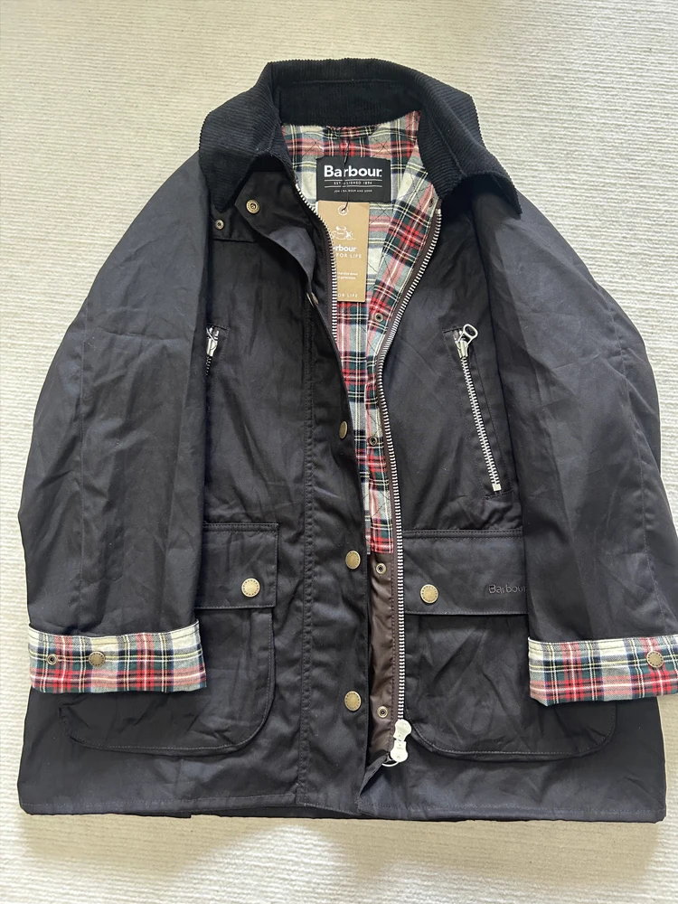 B@r X ALEXA CHUANG Multi-Pocket Waxed Jacket