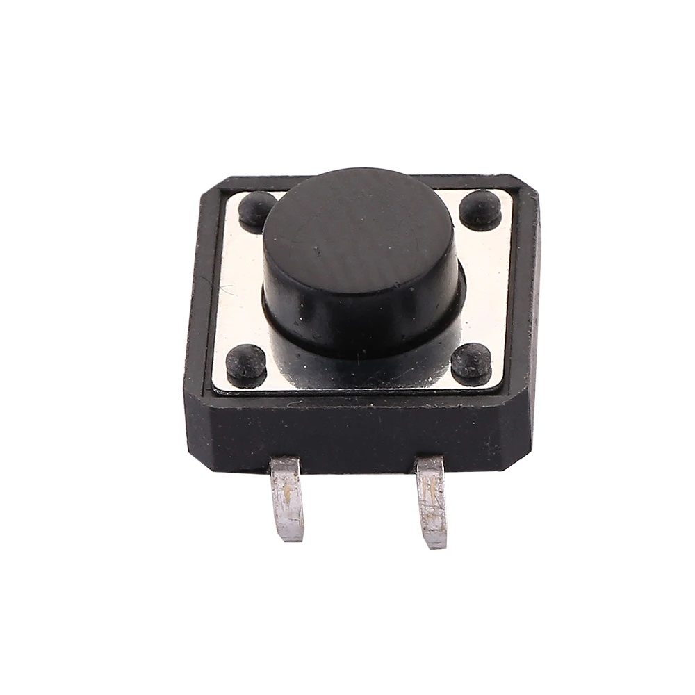 20PCS 12x12 Push Button Switch DIP 12X12X4.3 Light Touch Switch 12*12*5/6/7/8/9/10/11/12/13/14/15/16MM The Power Switch 4Pins