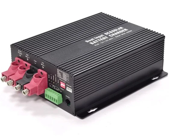 12V DC to DC Battery Charger Solar B2B Lead Acid Lithium LCD Display Car Auto Bidirectional Charger