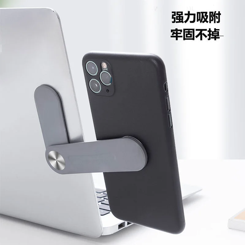 Lovebay แล็ปท็อปหน้าจอสนับสนุนผู้ถือแม่เหล็กพับด้านข้างแท็บเล็ตโทรศัพท์ขาตั้งจอแสดงผล Bracket