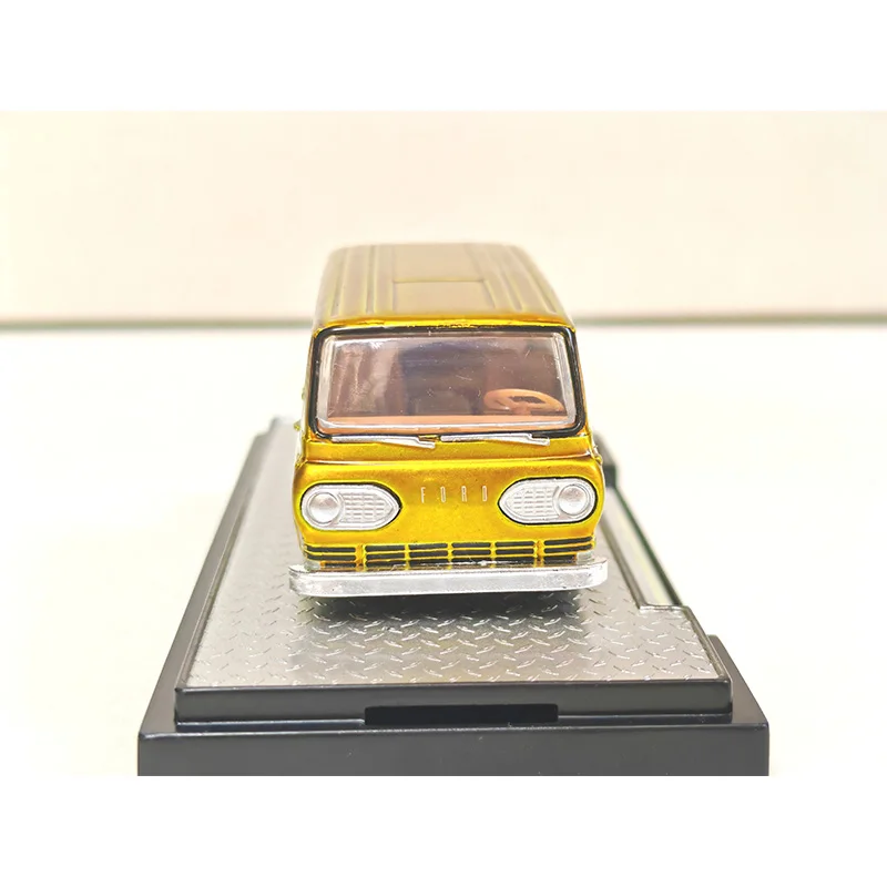 Коллекционные машины M2, масштаб 1/64, литые под давлением 32600-75 1965 Econoline Falcon Club Wagon лаймовый зеленый металлический автомобиль, подарки