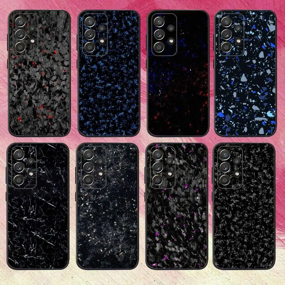 

Carbon Fiber Phone Case For Samsung S25,S24,S21,S22,S23,S30,Ultra,S20,Plus,Fe,Lite,Note,10,9,5G Black Cover