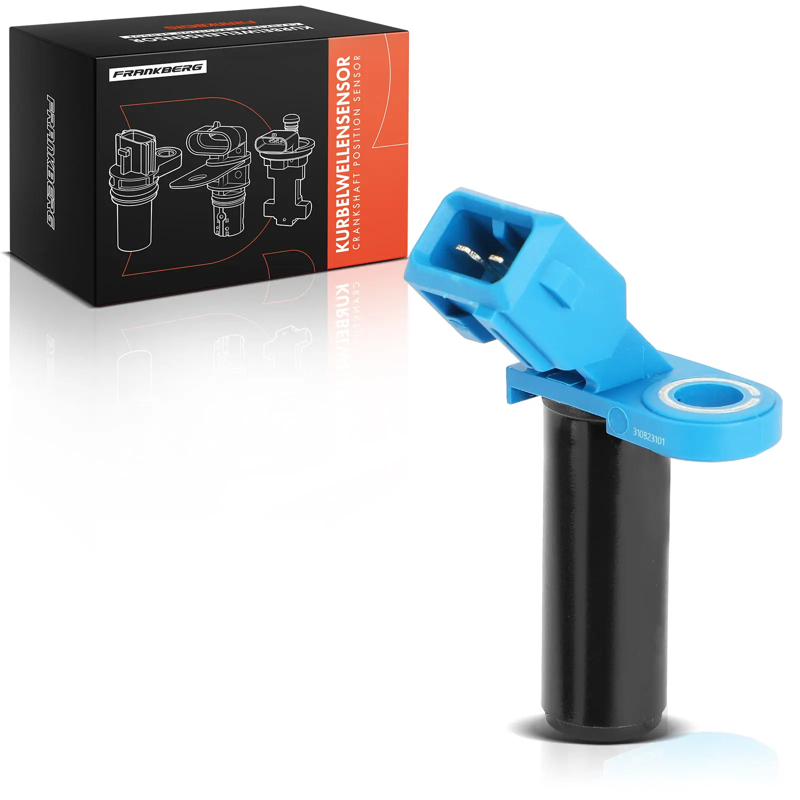 Frankberg 1x Kurbelwellensensor Impulsgeber für Ford Focus II III C-Max Fiesta V VI Mondeo Mazda 2 Volvo 19952000 VDO3240055001R